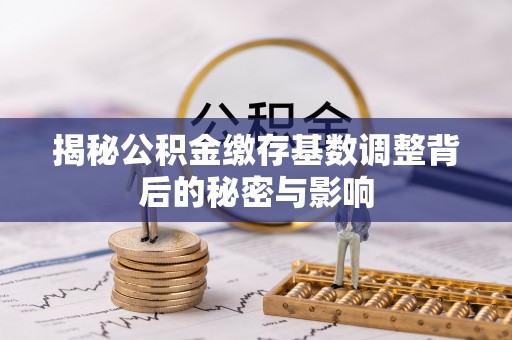 宁都揭秘公积金缴存基数调整背后的秘密与影响