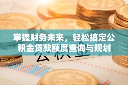 宁都掌握财务未来，轻松搞定公积金贷款额度查询与规划