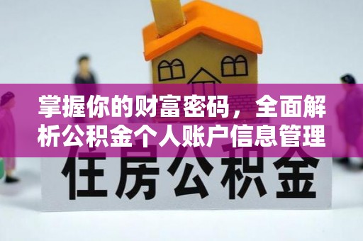 宁都掌握你的财富密码，全面解析公积金个人账户信息管理与优化