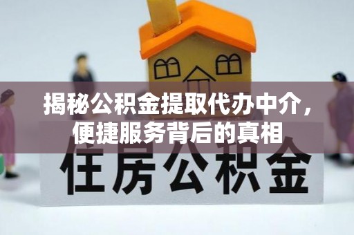 宁都揭秘公积金提取代办中介，便捷服务背后的真相