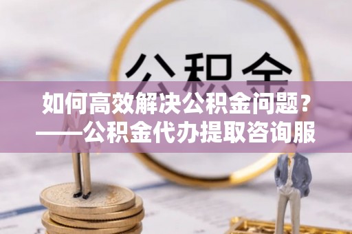 宁都如何高效解决公积金问题？——公积金代办提取咨询服务指南
