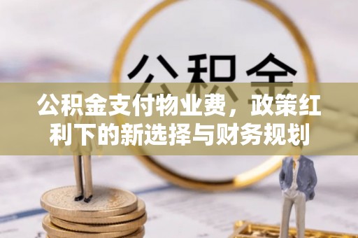 宁都公积金支付物业费，政策红利下的新选择与财务规划