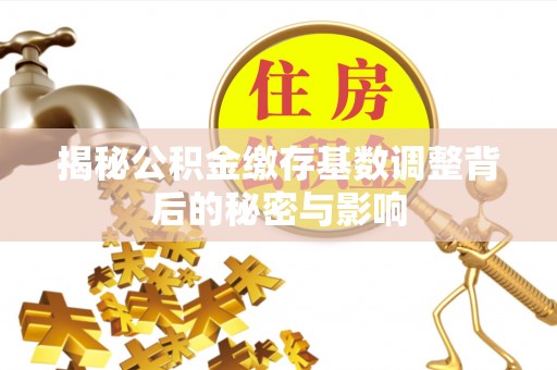 宁都揭秘公积金缴存基数调整背后的秘密与影响