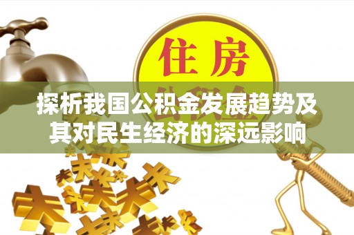 宁都探析我国公积金发展趋势及其对民生经济的深远影响