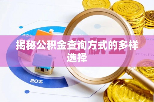 宁都揭秘公积金查询方式的多样选择