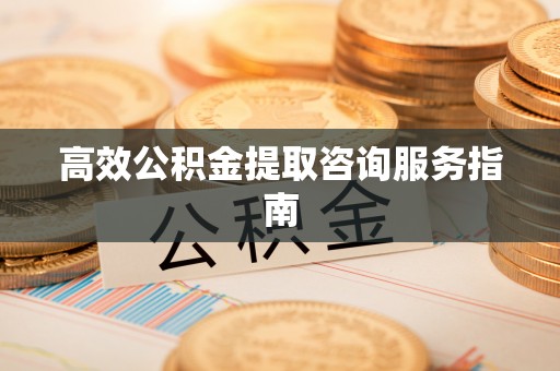 宁都高效公积金提取咨询服务指南