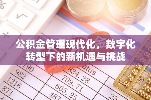 宁都公积金管理现代化，数字化转型下的新机遇与挑战