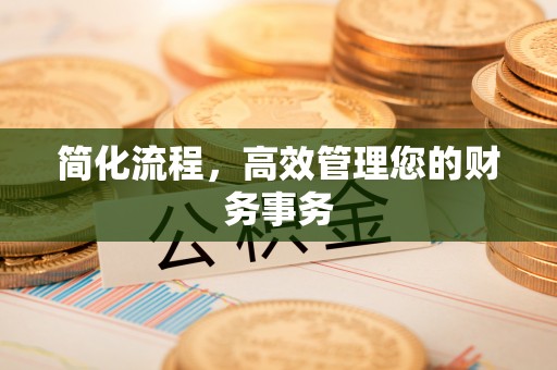 宁都简化流程，高效管理您的财务事务
